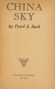 Cover of: China sky by Pearl S. Buck