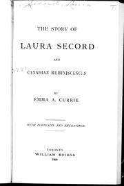 The story of Laura Secord by Emma A. Currie