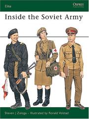 Cover of: Inside the Soviet army today by Steve J. Zaloga