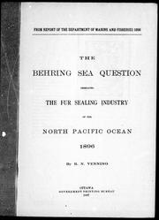 Cover of: The Behring Sea question by R. N. Venning
