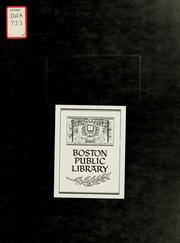 Cover of: Chinatown community services needs study and feasibility study for a community service facility on parcel "c". by Boston Redevelopment Authority