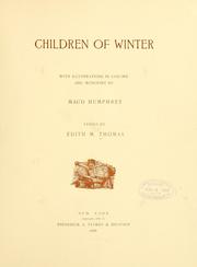 Cover of: Children of winter