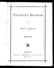 Cover of: Thankful blossom by Bret Harte