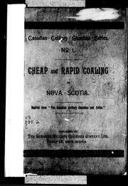 Cheap and rapid coaling in Nova Scotia