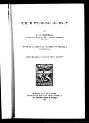 Cover of: Their wedding journey by William Dean Howells
