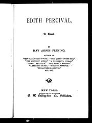 Cover of: Edith Percival by by May Agnes Fleming.