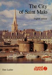 Cover of: The city of Saint Malo