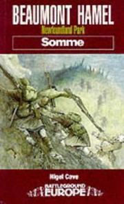 Cover of: Beaumont Hamel: Somme