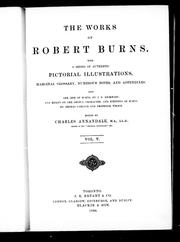 Cover of: The works of Robert Burns by edited by Charles Annandale.