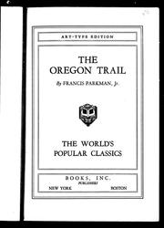 Cover of: The Oregon trail