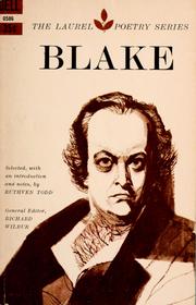 Cover of: Blake by William Blake