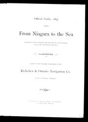 Cover of: From Niagara to the sea: descriptive of that delightful trip down the river St. Lawrence and up the world-famed Saguenay