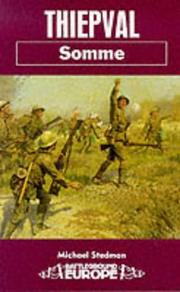 Cover of: Thiepval: Somme (Battleground Europe)