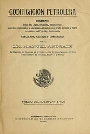 Cover of: Codificación petrolera contiene by Mexico.