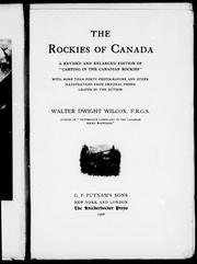 Cover of: The Rockies of Canada | 