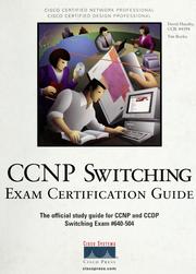 Cover of: Cisco CCNP switching exam certification guide