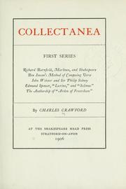 Cover of: Collectanea: 1st-2d series.