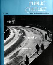 Cover of: Cities and citizenship by James Holston, guest editor.