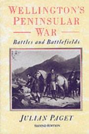 Cover of: WELLINGTON'S PENINSULAR WAR: Battles and Battlefields