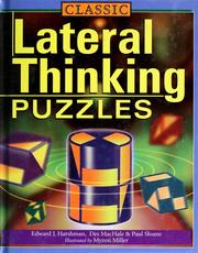 Cover of: Classic lateral thinking puzzles by Edward J. Harshman