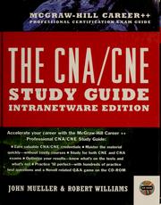 Cover of: CNA/CNE study guide by John Mueller