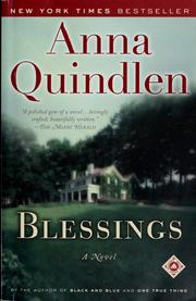 Cover of: Blessings by Anna Quindlen