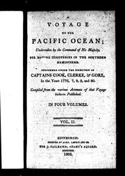 Cover of: A voyage to the Pacific Ocean | 