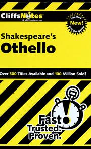 Cover of: CliffsNotes, Shakespeare's Othello by Helen McCulloch