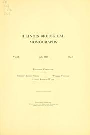 Cover of: classification of lepidopterous larvae