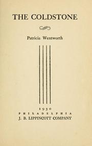 Cover of: The coldstone by Patricia Wentworth