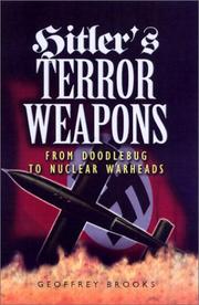 Cover of: Hitler's terror weapons: from V-1 to Vimana