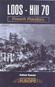 Cover of: LOOS - HILL 70: FRENCH FLANDERS (Battleground Europe)