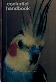 Cover of: Cockatiel handbook