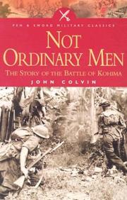 Cover of: NOT ORDINARY MEN by John Colvin, John Colvin, John Colvin