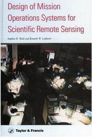 Cover of: Design of mission operations systems for scientific remote sensing