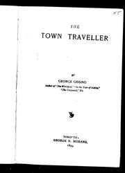 Cover of: The town traveller by by George Gissing.