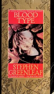 Cover of: Blood type by Stephen Greenleaf
