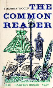 The common reader, first series