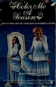 Cover of: Color me a season