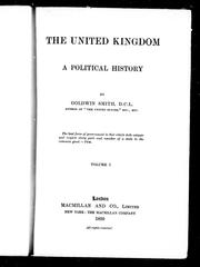 Cover of: The United Kingdom: a political history
