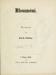 Cover of: Blouznni: román.