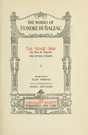 Cover of: Comédie humaine [with an introd. by George Saintsbury.] by Honoré de Balzac