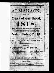 An Almanack for the year of Our Lord, 1818