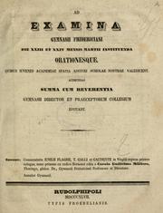 Cover of: Commentaria Iunilii Flagrii, T. Galli et Gaudentii in Virgilii ... eclogas [et georgicorum libros] nunc primum ex codice Bernensi edita.
