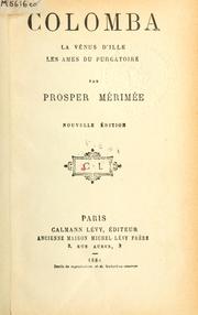Cover of: Colomba. by Prosper Mérimée