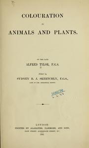 Cover of: Colouration in animals and plants