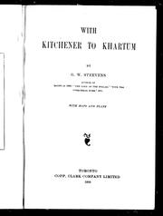 With Kitchener to Khartum by G. W. Steevens