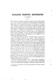 Cover of: Quelques erreurs historiques à corriger by Georges Dugas