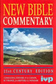 Cover of: New Bible commentary by consulting editors, D.A. Carson ... [et al.].