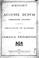 Cover of: Report of Auguste Dupuis, commissioner appointed to represent the province of Quebec at the Jamaica Exhibition